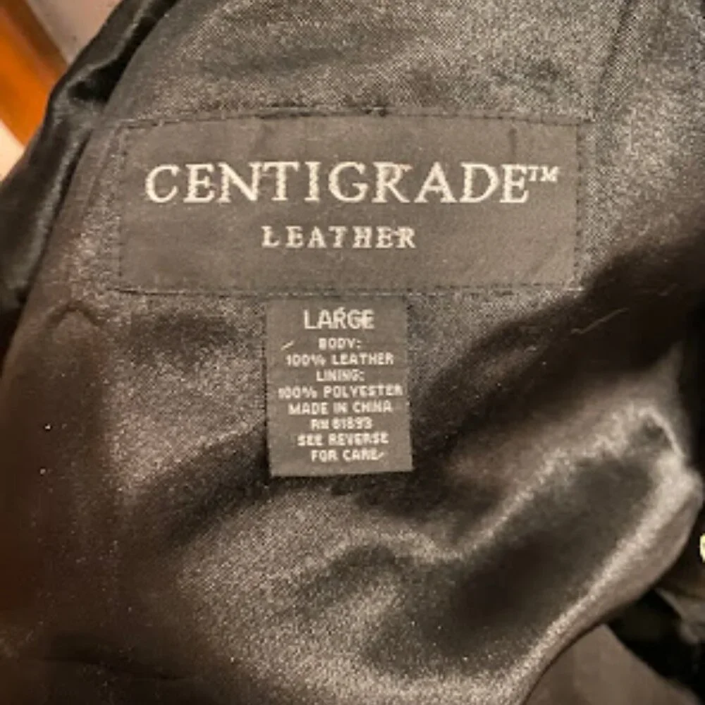 Black Leather Jacket - Picture 2 of 6